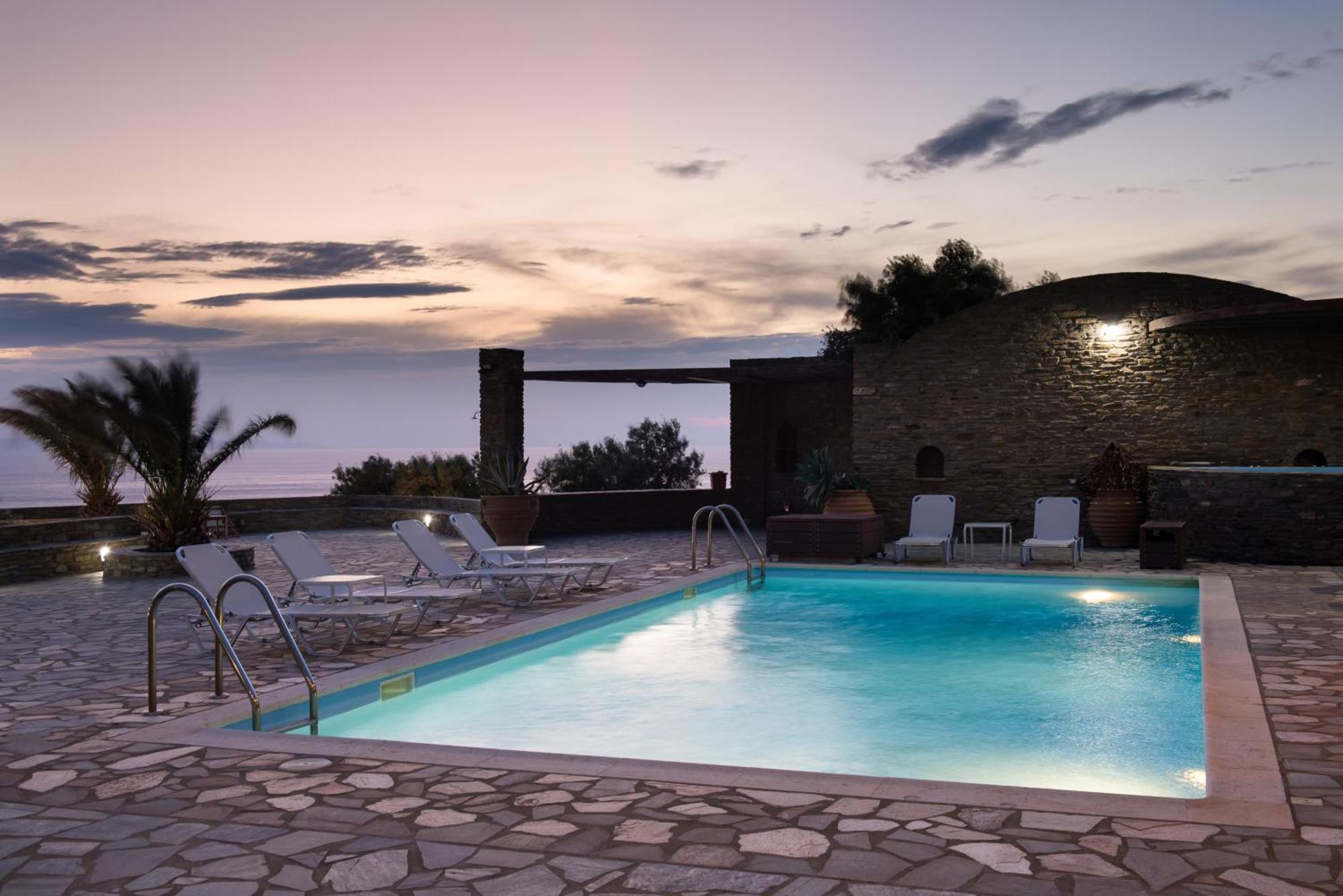 Andros Serenity Retreat - Adults Only Episzkopió Kültér fotó