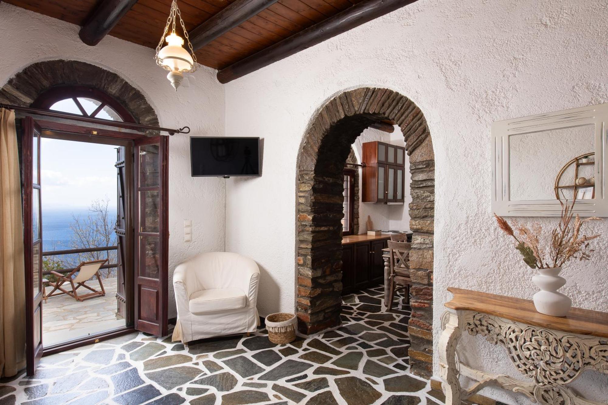 Andros Serenity Retreat - Adults Only Episzkopió Szoba fotó
